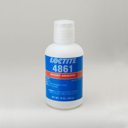 漢高樂(lè )泰 Prism4861 瞬干膠中等粘度 透明 1磅 瓶裝