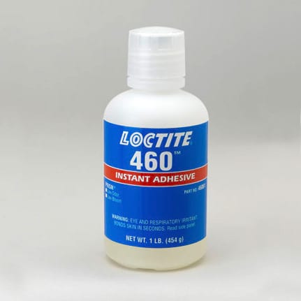 漢高樂(lè )泰 Prism460低氣味 - 低綻放瞬間粘合劑 透明 1磅 瓶裝