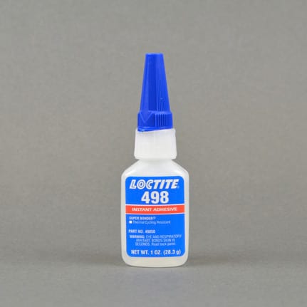 漢高樂(lè )泰 Super Bonder 498 即時(shí)粘合劑 透明 1盎司瓶裝